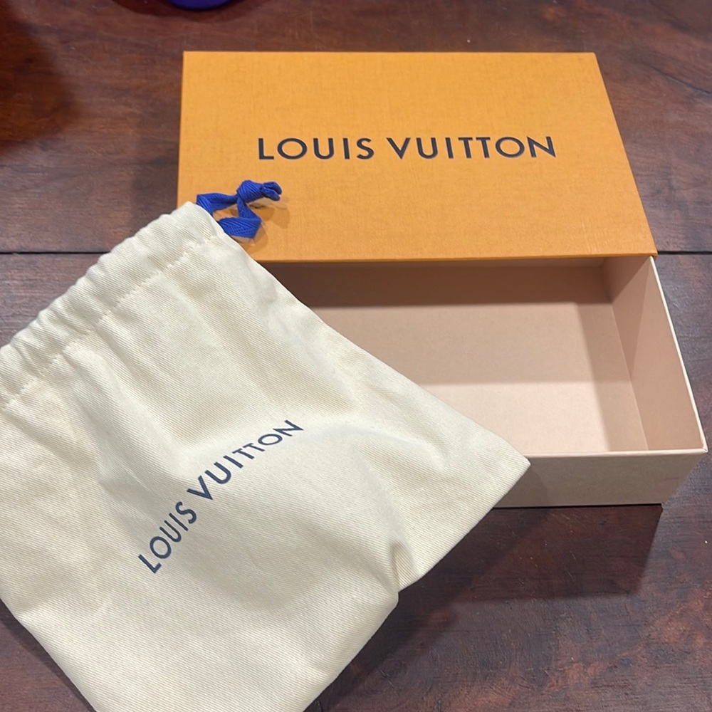 Louis Vuitton box and dust bag